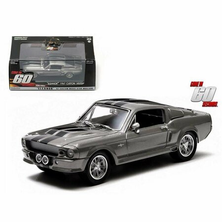 GREENLIGHT 1967 Ford Shelby Mustang GT500 Eleanor Gone in Sixty Seconds Movie 2000 1-43 Diecast Car Model 86411